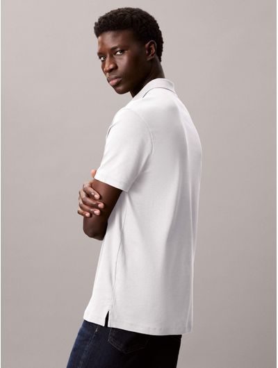 Polo-Calvin-Klein-Monograma-Hombre-Blanco-4LB276G-110