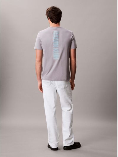 Playera-Calvin-Klein-Logo-Hombre-Gris-4RC846G-020