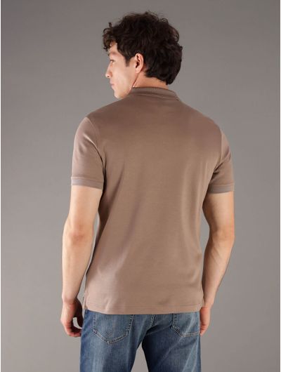 Polo-Calvin-Klein-Monograma-Hombre-Cafe-K10K112754-PB8