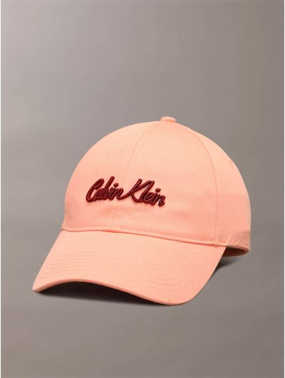 Gorra-Calvin-Klein-Logo-Mujer-Naranja-4K5044G-800
