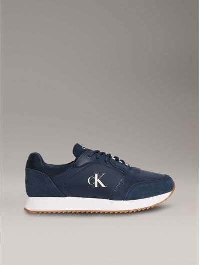 Tenis-Calvin-Klein-Monograma-Hombre-Azul-YM0YM01326-0G7