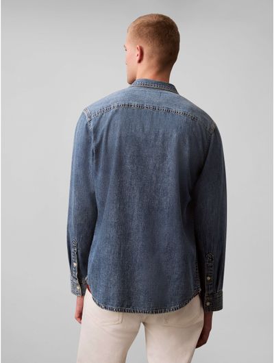 Camisa-Manga-Larga-Calvin-Klein-Hombre-Denim-indigo-40EM774-450