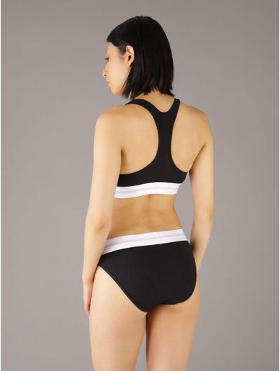 Bikini-Calvin-Klein-Cotton-Modal-Stretch-Rib-Mujer-Negro-QF8022-001