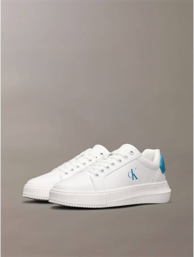 Tenis-Calvin-Klein-Monograma-Mujer-Blanco-YW0YW01846-0LE
