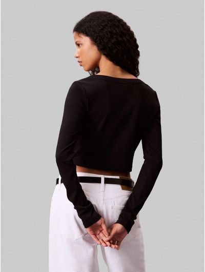 Cardigan-de-Canale-Calvin-Klein-Mujer-Negro-47C204G-001