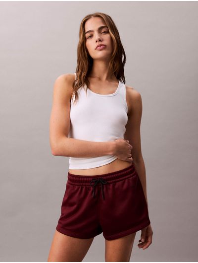 Mini-Shorts-Calvin-Klein-Mujer-Rojo-44C240G-601