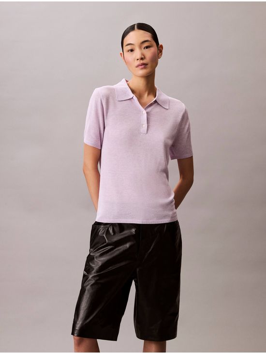 Polo-Calvin-Klein-Mujer-Lila-44C341G-530
