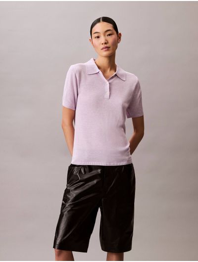 Polo-Calvin-Klein-Mujer-Lila-44C341G-530