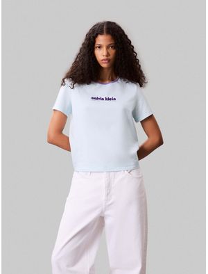 Playera-Baby-Tee-Calvin-Klein-Mujer-Azul-47C821G-331