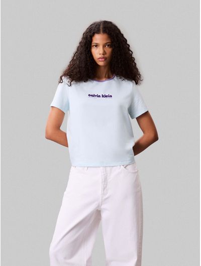 Playera-Baby-Tee-Calvin-Klein-Mujer-Azul-47C821G-331