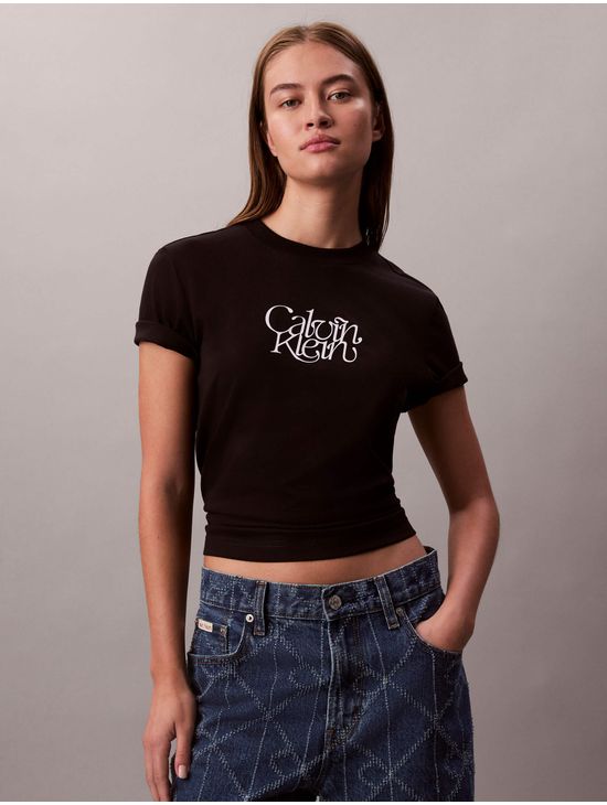 Playera-Calvin-Klein-Mujer-Negro-47D210G-001