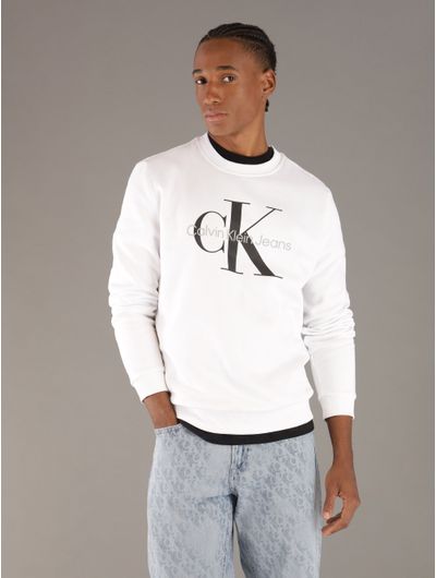 Sudadera-Calvin-Klein-Jeans-con-Monologo-Hombre-Blanco-40GC200-103A