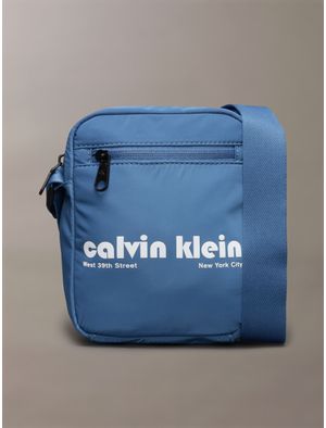 Bolsa-Calvin-Klein-Crossbody-con-Logo-Estampado-Hombre-Azul-4G3180G-420