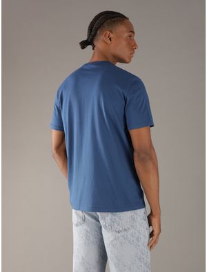Playera-Calvin-Klein-Jeans-con-Monograma-Hombre-Azul-4RC857G-410