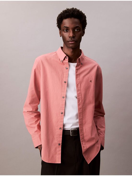 Camisa-Calvin-Klein-Oxford-Lisa-Hombre-Rosa