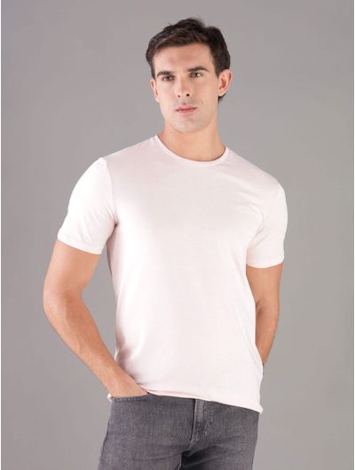 Playera-Calvin-Klein-Logo-Hombre-Rosa