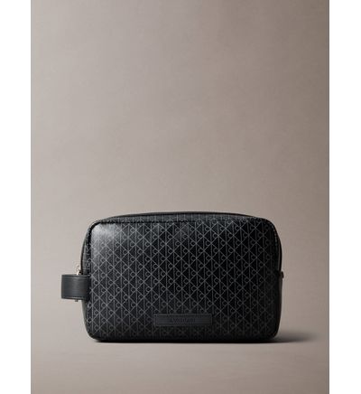 Neceser Calvin Klein Estampado Hombre Negro Bolsas Calvin