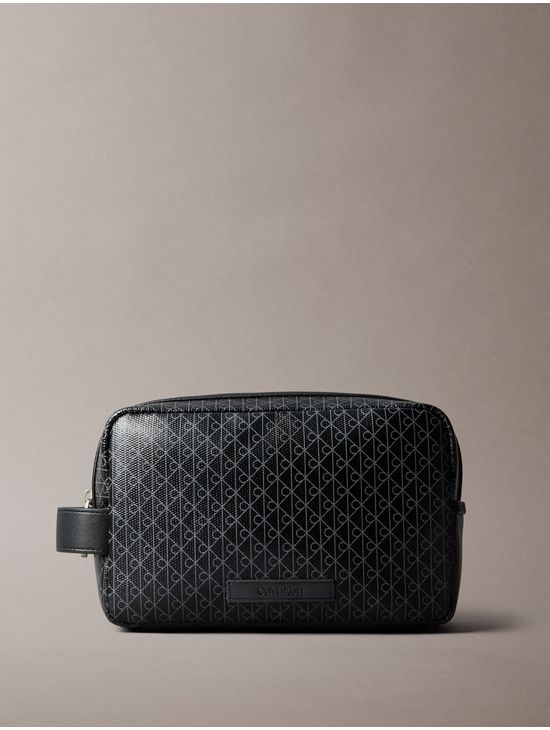 Neceser-Calvin-Klein-Estampado-Hombre-Negro