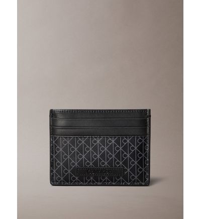 Tarjetero Calvin Klein Estampado Hombre Negro Carteras Calvin