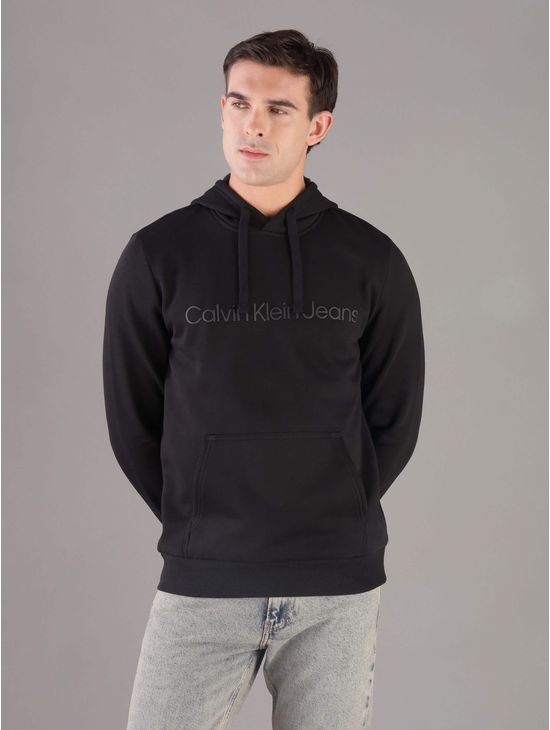 Sudadera-Calvin-Klein-Jeans-Logo-Hombre-Negro