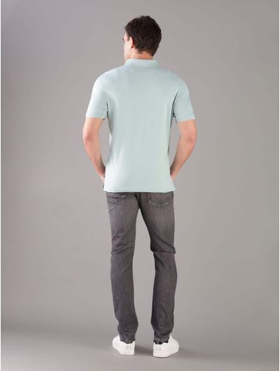 Polo-Calvin-Klein-Logo-Hombre-Azul