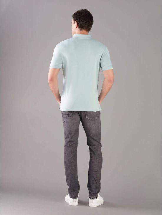 Polo-Calvin-Klein-Logo-Hombre-Azul
