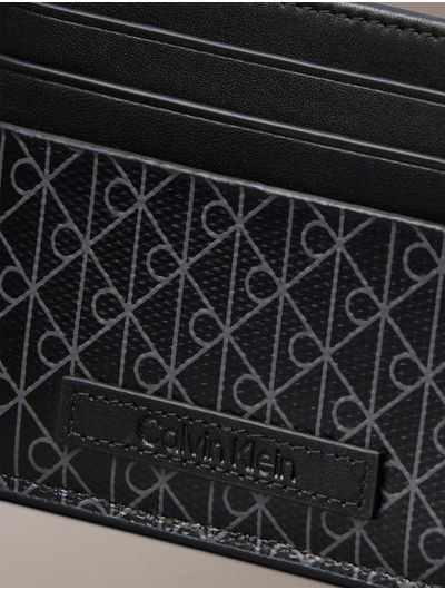 Tarjetero-Calvin-Klein-Estampado-Hombre-Negro