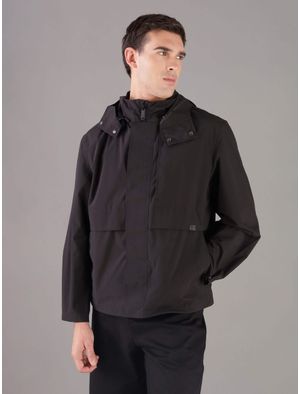 Rompevientos-Calvin-Klein-Jeans-Placa-Bolsillo-Hombre-Negro