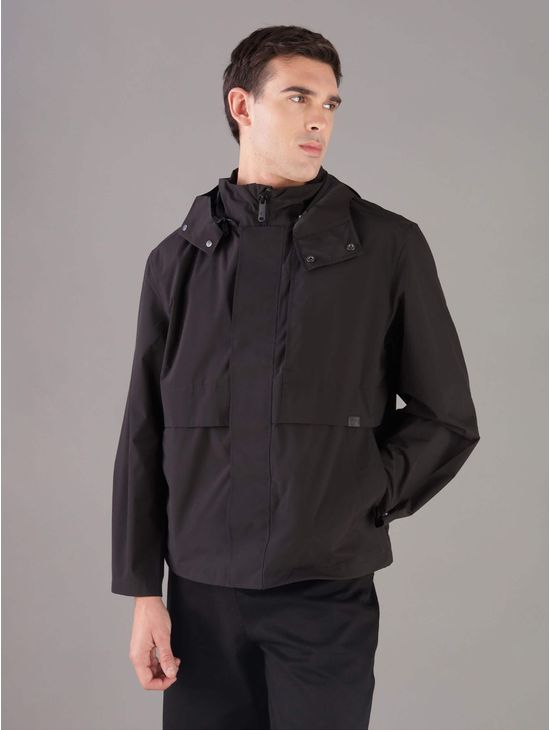 Rompevientos-Calvin-Klein-Jeans-Placa-Bolsillo-Hombre-Negro