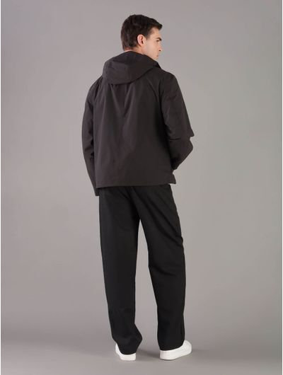 Rompevientos-Calvin-Klein-Jeans-Placa-Bolsillo-Hombre-Negro