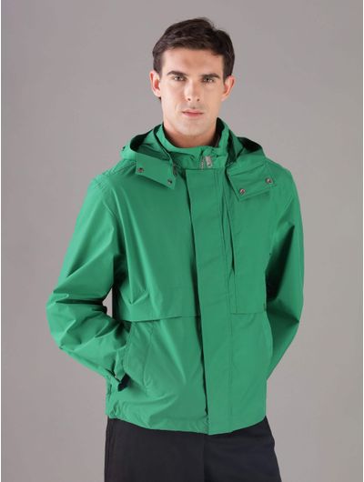 Rompevientos-Calvin-Klein-Jeans-Placa-Bolsillo-Hombre-Verde