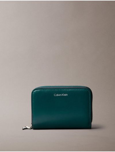 Cartera-Calvin-Klein-Zip-Around-Mujer-Azul-4F1075G-301