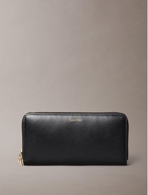 Cartera-Calvin-Klein-Zip-Around-Mujer-Negro-4F1093G-001