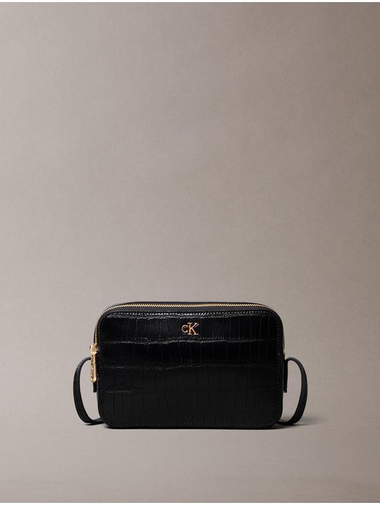 Camera-Bag-Calvin-Klein-Cocodrilo-Mujer-Negro-4F3285G-004