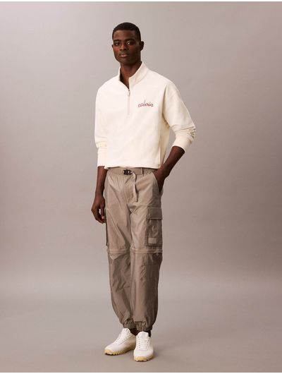 Pantalon-Cargo-Calvin-Klein-Convertible-Hombre-Beige-4RC520G-020