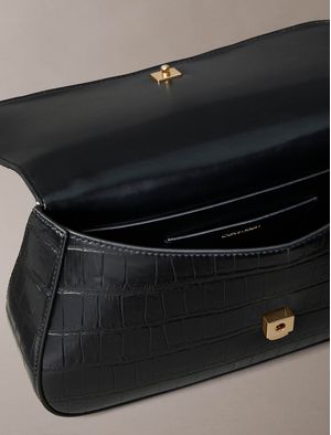 Bolso-Calvin-Klein-Chain-Cocodrilo-Mujer-Negro-4F3284G-003