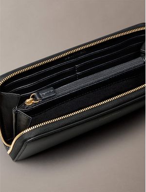 Cartera-Calvin-Klein-Zip-Around-Mujer-Negro-4F1093G-001