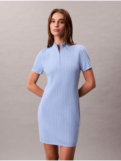 Vestido-Calvin-Klein-Mini-tipo-Sueter-Mujer-Azul