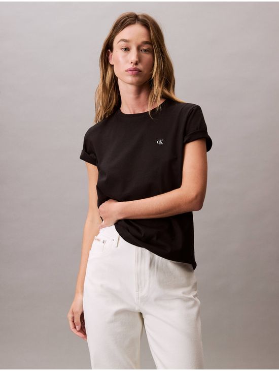 Playera-Calvin-Klein-Archive-Mujer-Negro