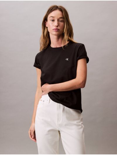 Playera-Calvin-Klein-Archive-Mujer-Negro