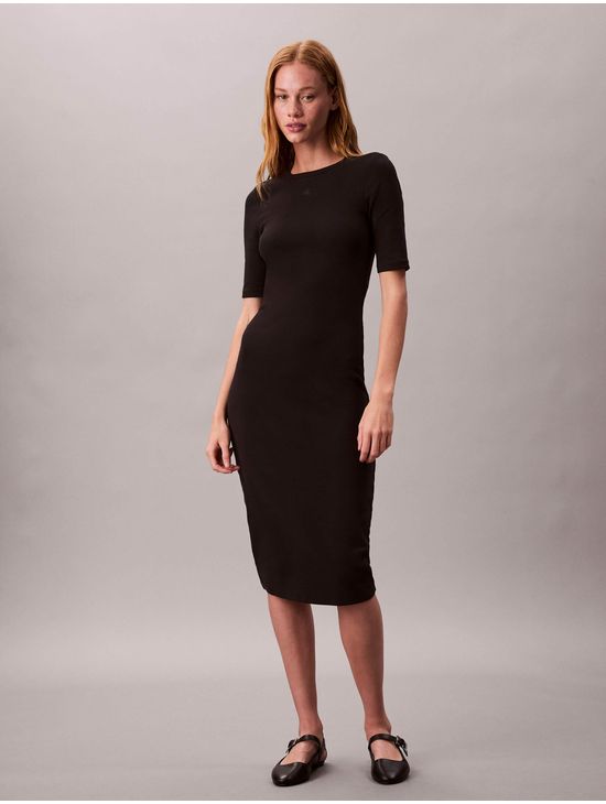 Vestido-Calvin-Klein-Mini-Canale-Mujer-Negro