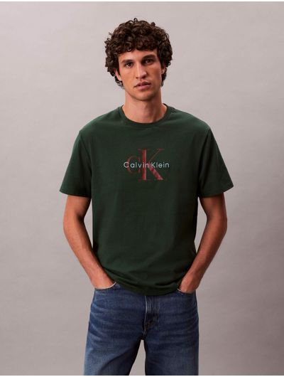 Playera-Calvin-Klein-Monologo-Hombre-Verde