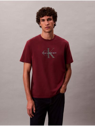 Playera-Calvin-Klein-Monologo-Hombre-Rojo
