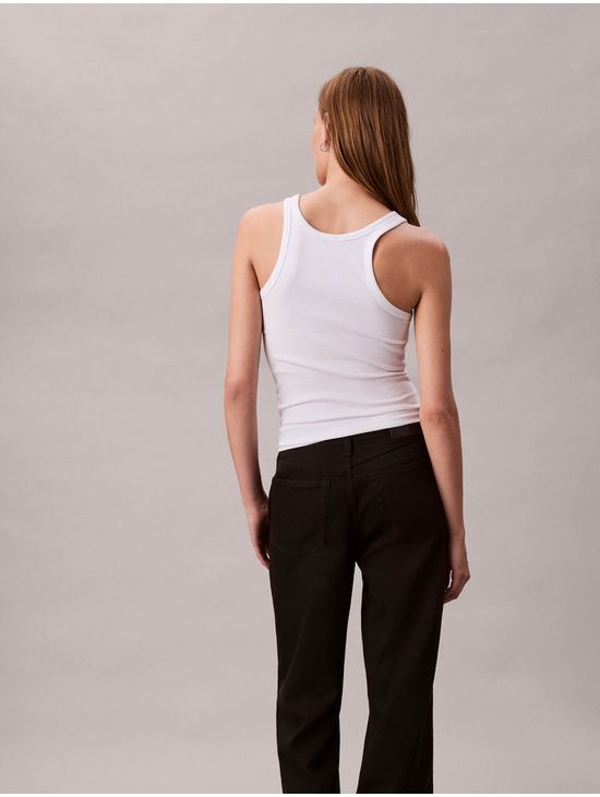 Pantalon-Calvin-Klein-Tencel-Mujer-Negro