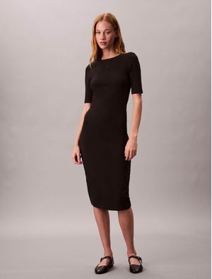 Vestido-Calvin-Klein-Mini-Canale-Mujer-Negro