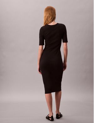 Vestido-Calvin-Klein-Mini-Canale-Mujer-Negro