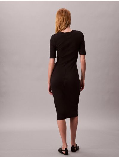 Vestido-Calvin-Klein-Mini-Canale-Mujer-Negro