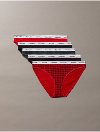 Set-de-5-Bikinis-Calvin-Klein-Mujer-Multicolor-QD5208-601