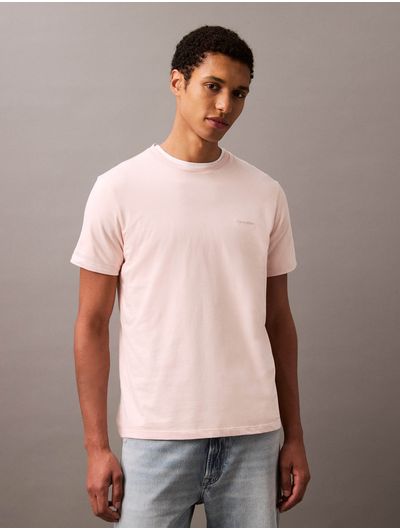 Playera-Calvin-Klein-Crewneck-Logo-Hombre-Rosa-40BC238-831