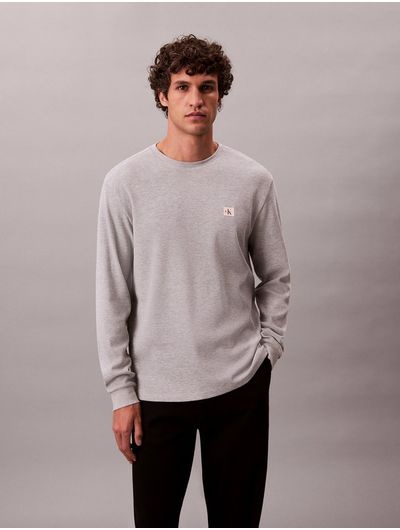 Sueter-Calvin-Klein-Waffleado-Hombre-Gris-40EM217-032